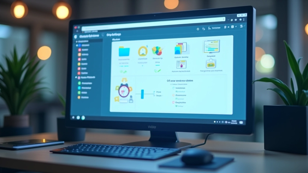Telas de configuração de backup em nuvem